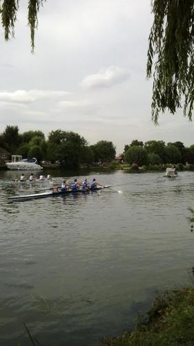 Racing at Staines Regatta