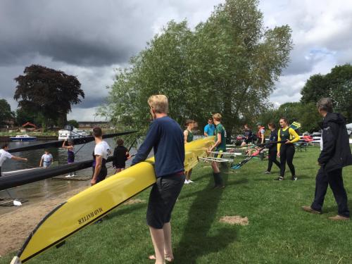 Going afloat at Staines Regatta